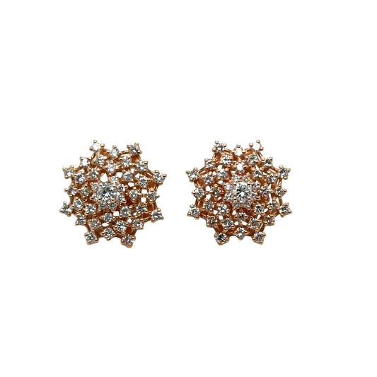 Floral Design Earrings