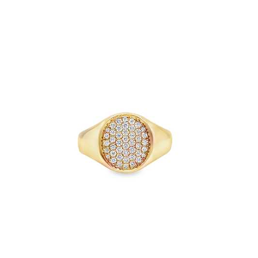 Golden Infinity Ring