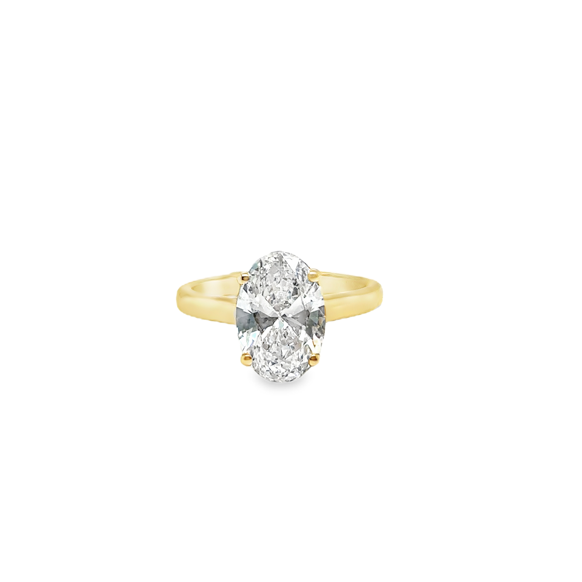 Golden Curve Ring