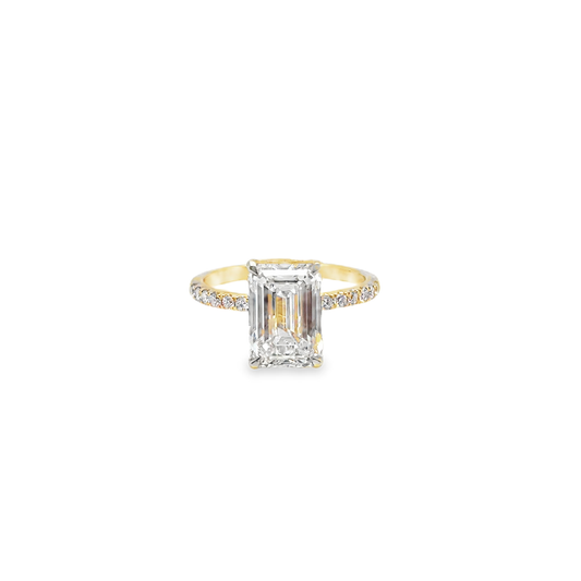 Emerald Crown Ring
