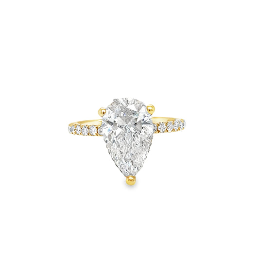 Lune Drop Ring