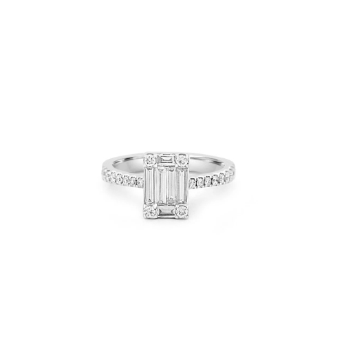 Crystal Stair Ring